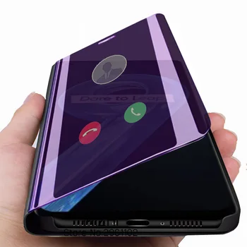 על Realme 9i תיק תיק חכם המראה להעיף טלפון המקרים עבור Oppo Realmy 9i 9 Pro Plus Realme9i מגנטי לעמוד לכסות coque