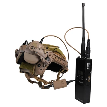 Chierda OEM C3&ועדות ההתנגדות העממית-148/152A צבאי האצבע דיבור / שידור להתחבר הדיבורית של מכשיר קשר רדיו, תקשורת להגדיר